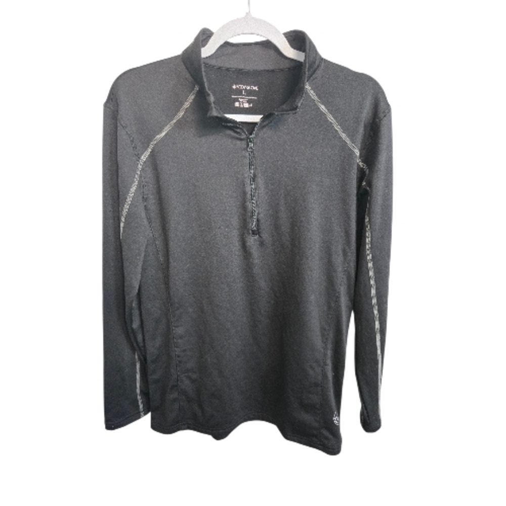 Body Glove Light Weight Quarter Zip Black Jacket Large
